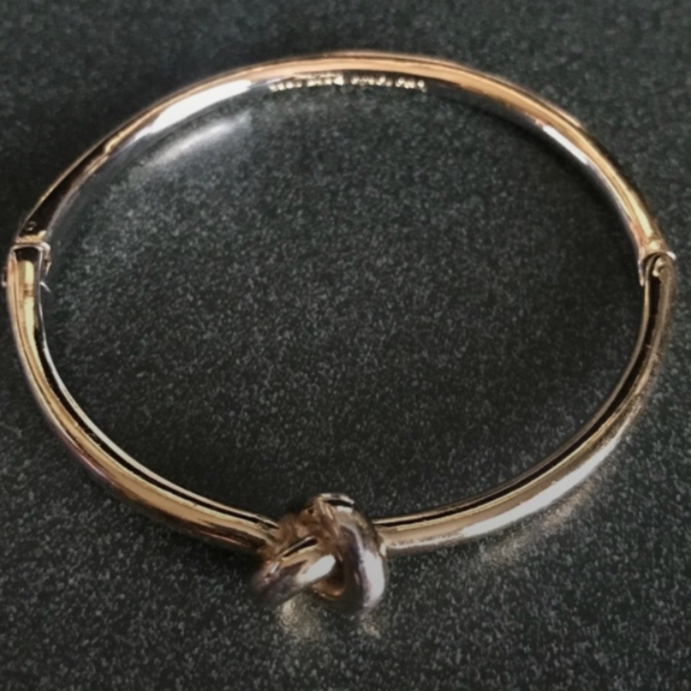 Kate Spade New York Sailors Knot Hinged Bangle Bracelet - Picture 2 of 16